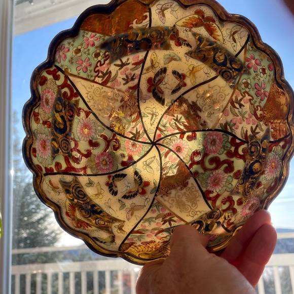 BEAUTIFUL PORCELAINE VINTAGE BOWL ASIAN - Picture 7 of 7